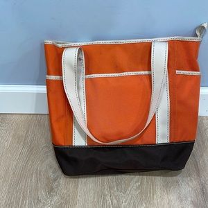 Lands’ End open top tote bag